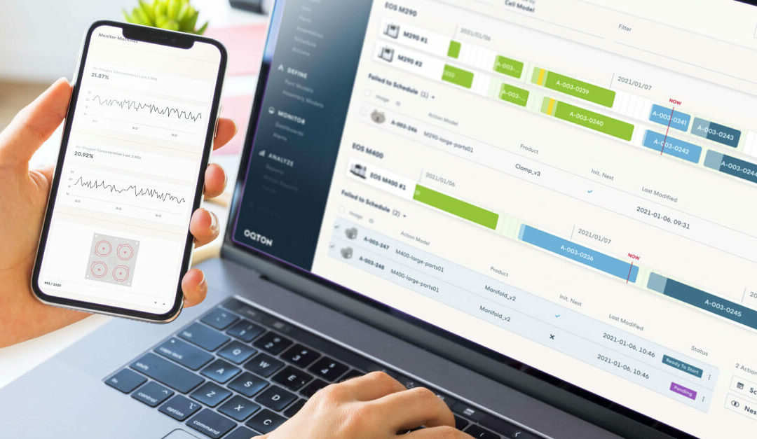 Connected, Intelligent & Automated Workflows for (Additive) Manufacturing